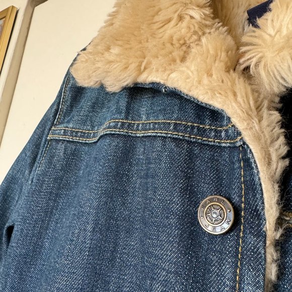 Denim Sherpa Jacket ALT Wash ASO Rory Gilmore - Picture 3 of 5